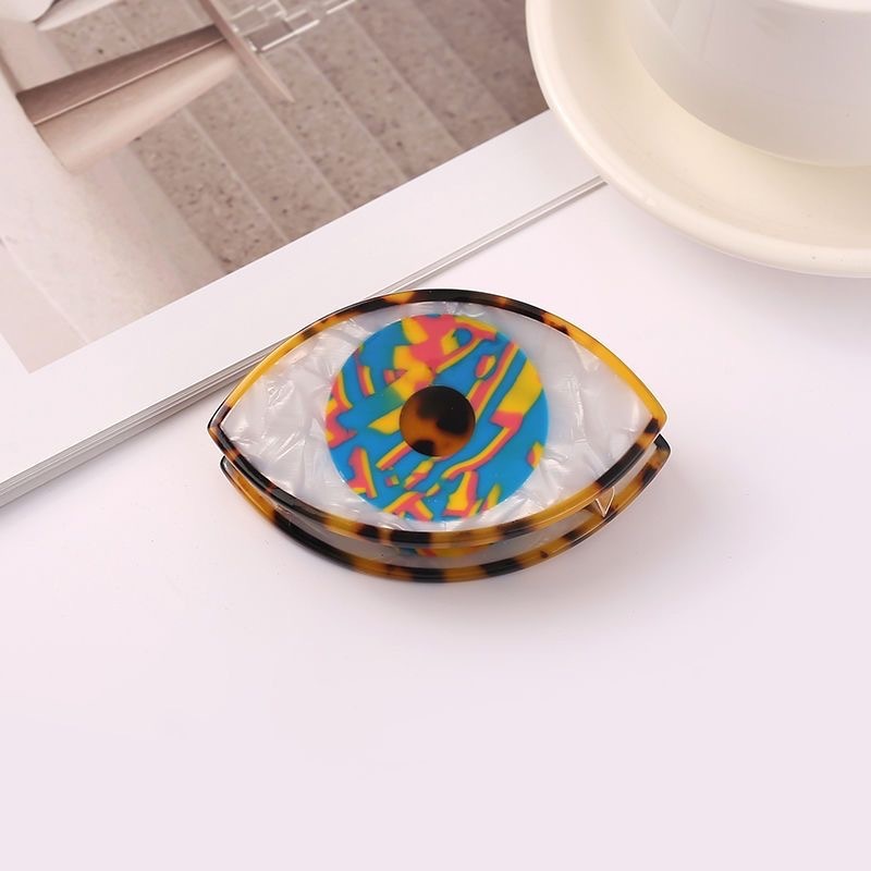 French Big Eye Acetate Hair Scrunchies