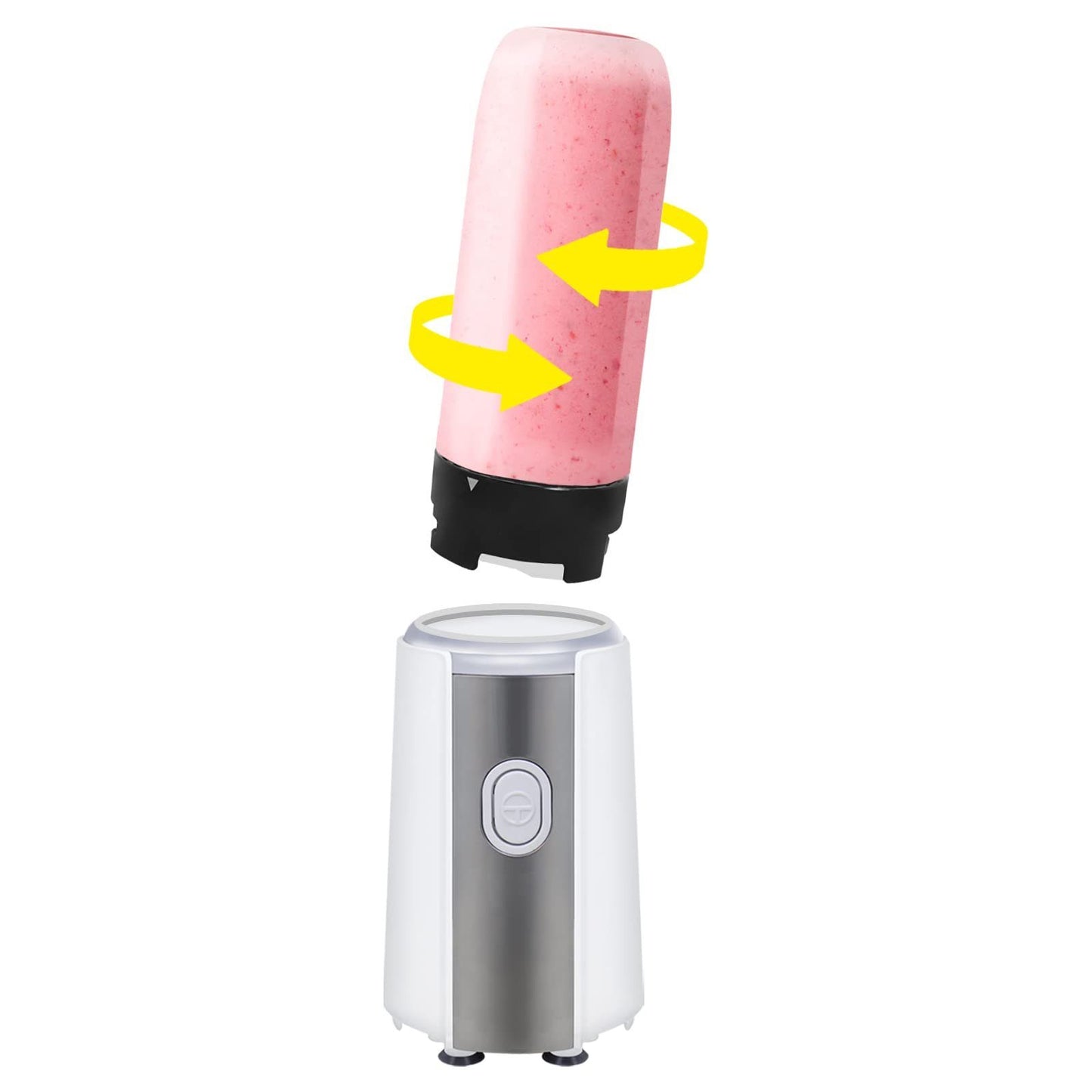 Standmixer Entsafter-Mixer mit 300W Leistung und 600ml Glasbehälter