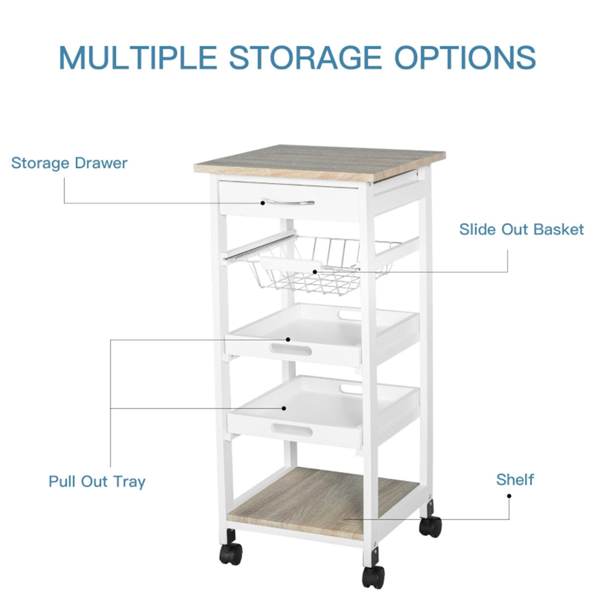 Kitchen Sideboard/ Storage cabinet/Coffee Bar Cabinet