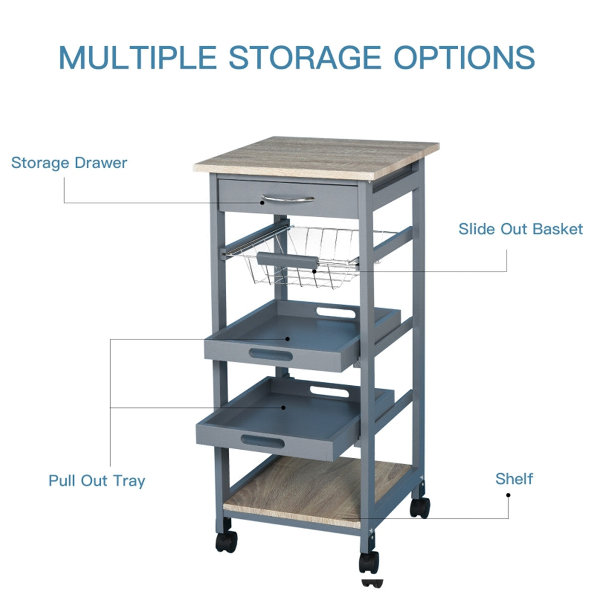 Kitchen Sideboard/ Storage cabinet/Coffee Bar Cabinet
