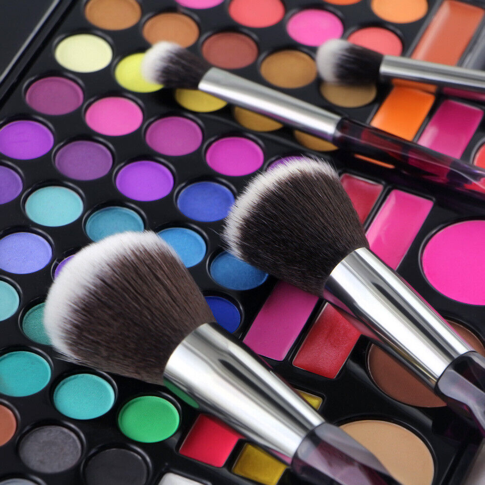 10Pcs Makeup Brushes Professional Big Powder Foundation Crystal Handle Brush