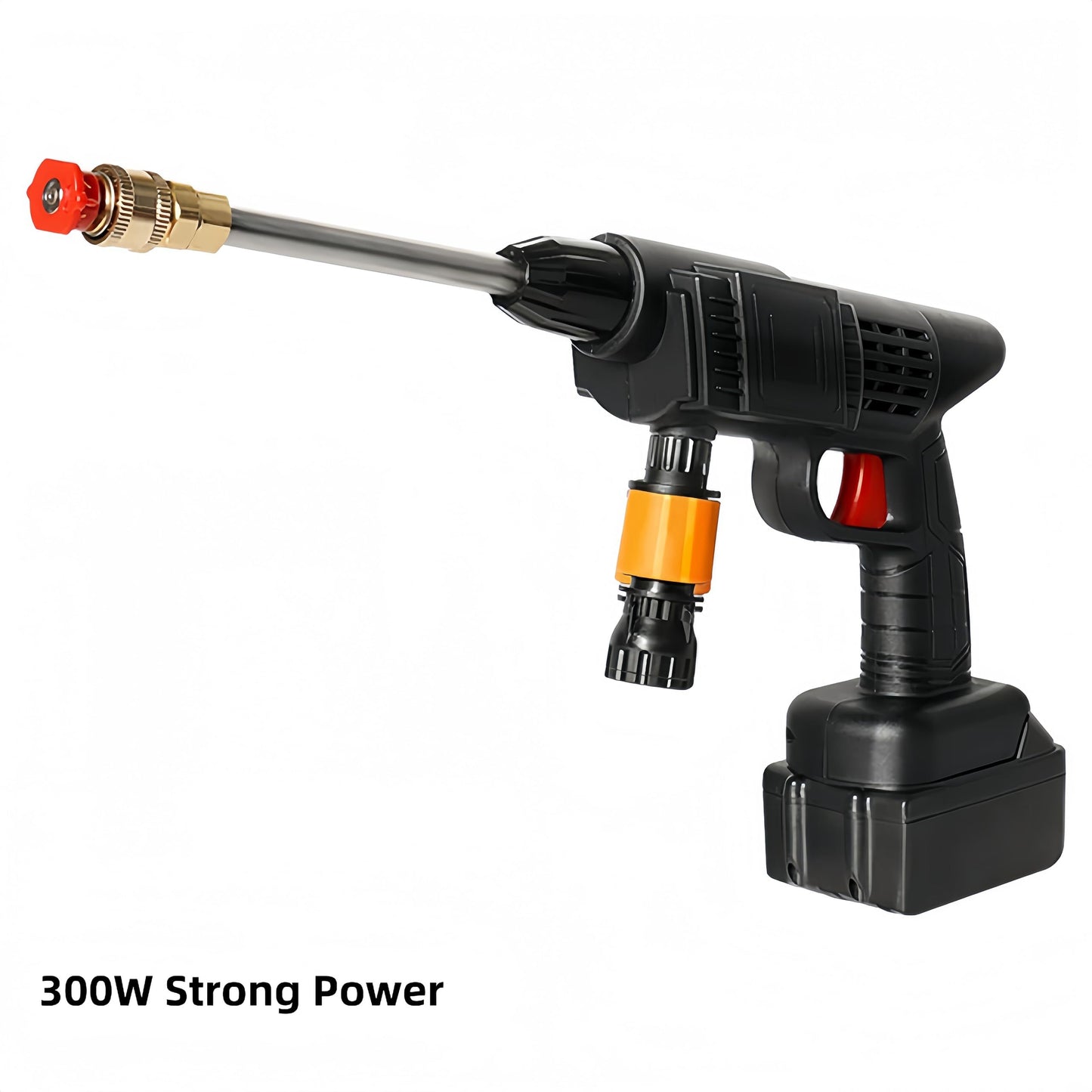 Electric Cordless High Pressure Car Washing Gun – Portable Power Washer for Car, Bike, and Home Cleaning