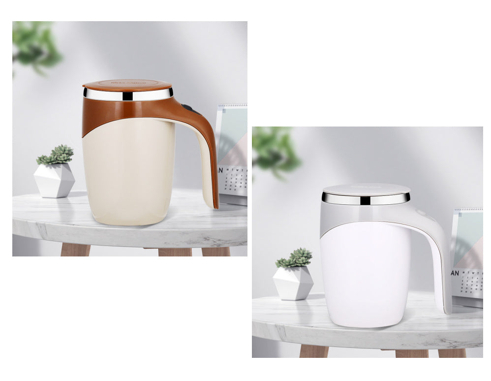 Rechargeable Automatic Self-Stirring Coffee Cup – Electric Magnetic Mixer for Coffee, Milk, and Shakes