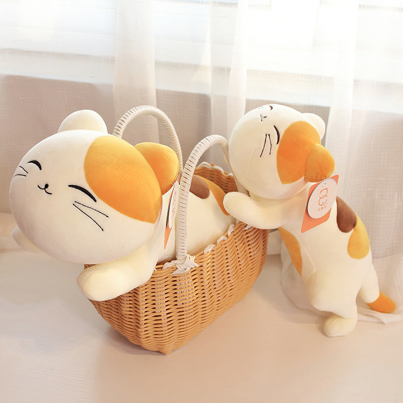 Cute cute meow pillow down cotton