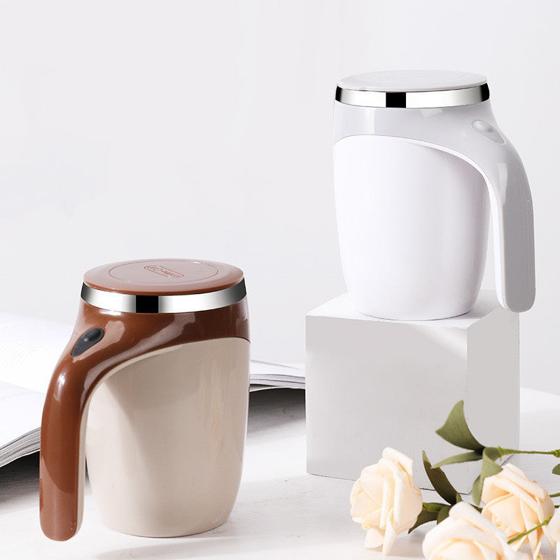 Rechargeable Automatic Self-Stirring Coffee Cup – Electric Magnetic Mixer for Coffee, Milk, and Shakes