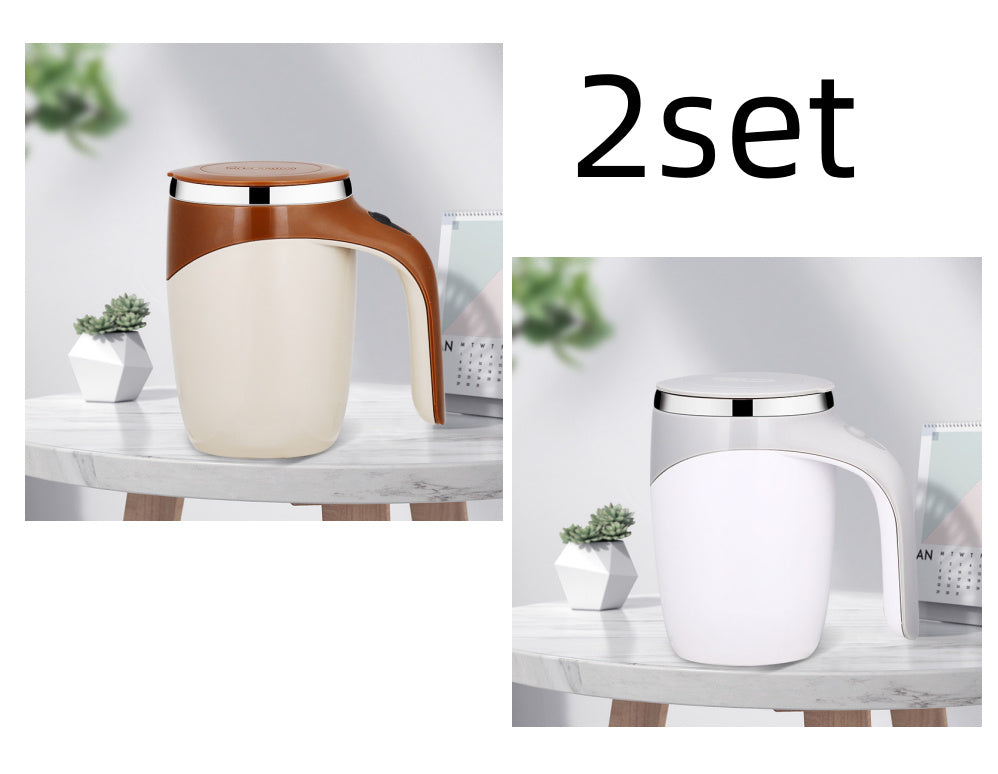 Rechargeable Automatic Self-Stirring Coffee Cup – Electric Magnetic Mixer for Coffee, Milk, and Shakes