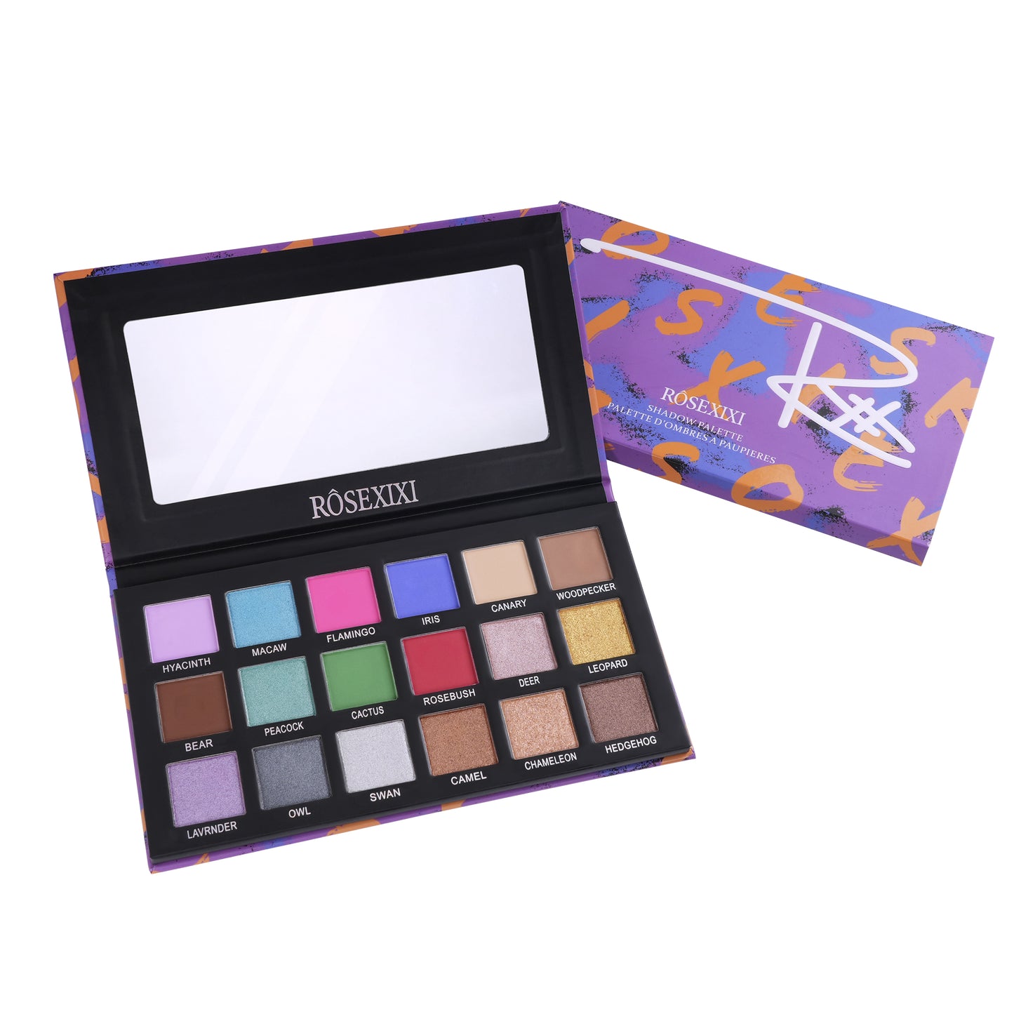 The 18 Nude Matte eyeshadow Palette is a dazzling and bright eyeshadow palette that comes in both matte and glitter shades.（No shipment on weekends）