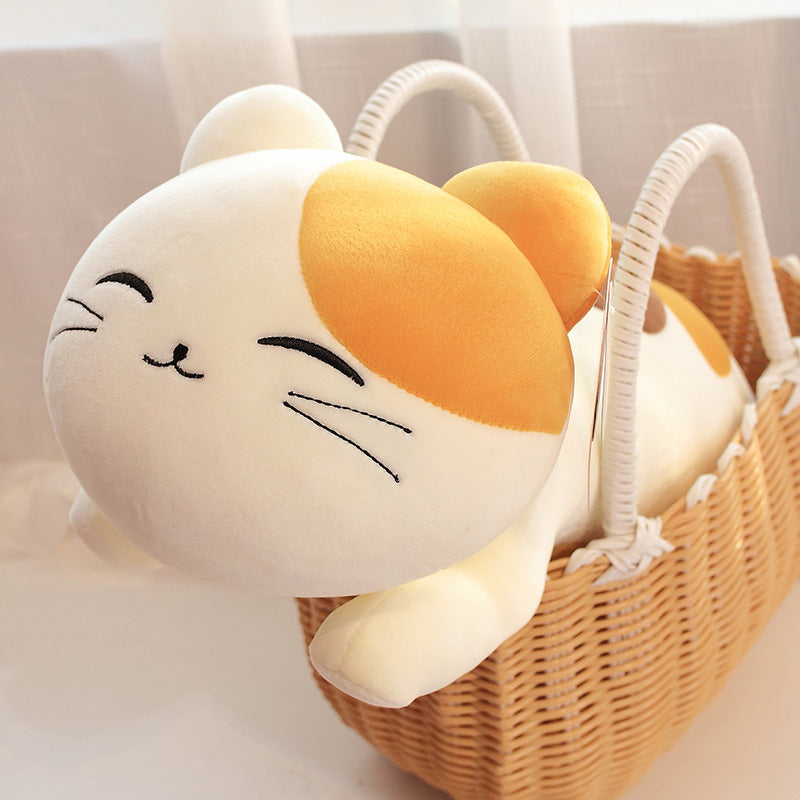 Cute cute meow pillow down cotton