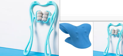 Manual Six-Wheel Neck Massager – Multifunctional Roller Massage Tool for Pain Relief & Relaxation