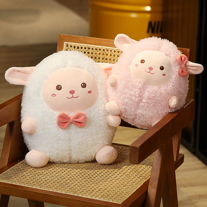 Cartoon Ball Sheep Doll Chubby Woolen Toy