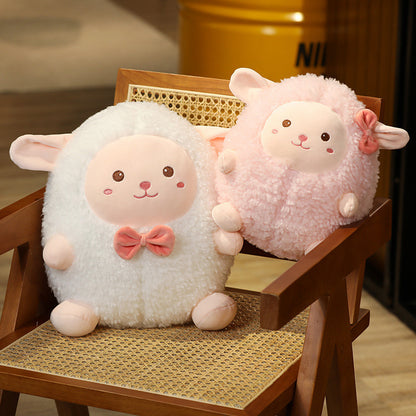 Cartoon Ball Sheep Doll Chubby Woolen Toy
