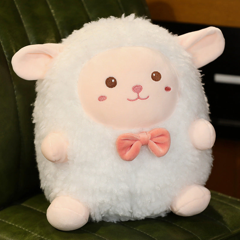 Cartoon Ball Sheep Doll Chubby Woolen Toy