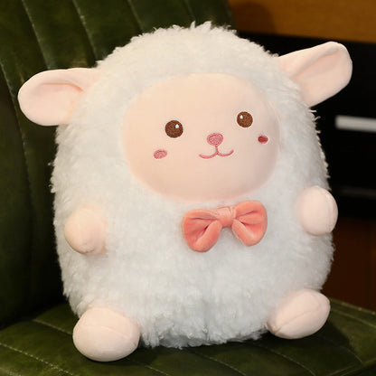 Cartoon Ball Sheep Doll Chubby Woolen Toy