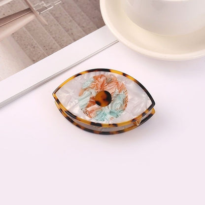 French Big Eye Acetate Hair Scrunchies
