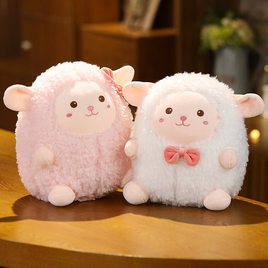 Cartoon Ball Sheep Doll Chubby Woolen Toy